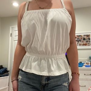 White Babydoll Tank🤍
